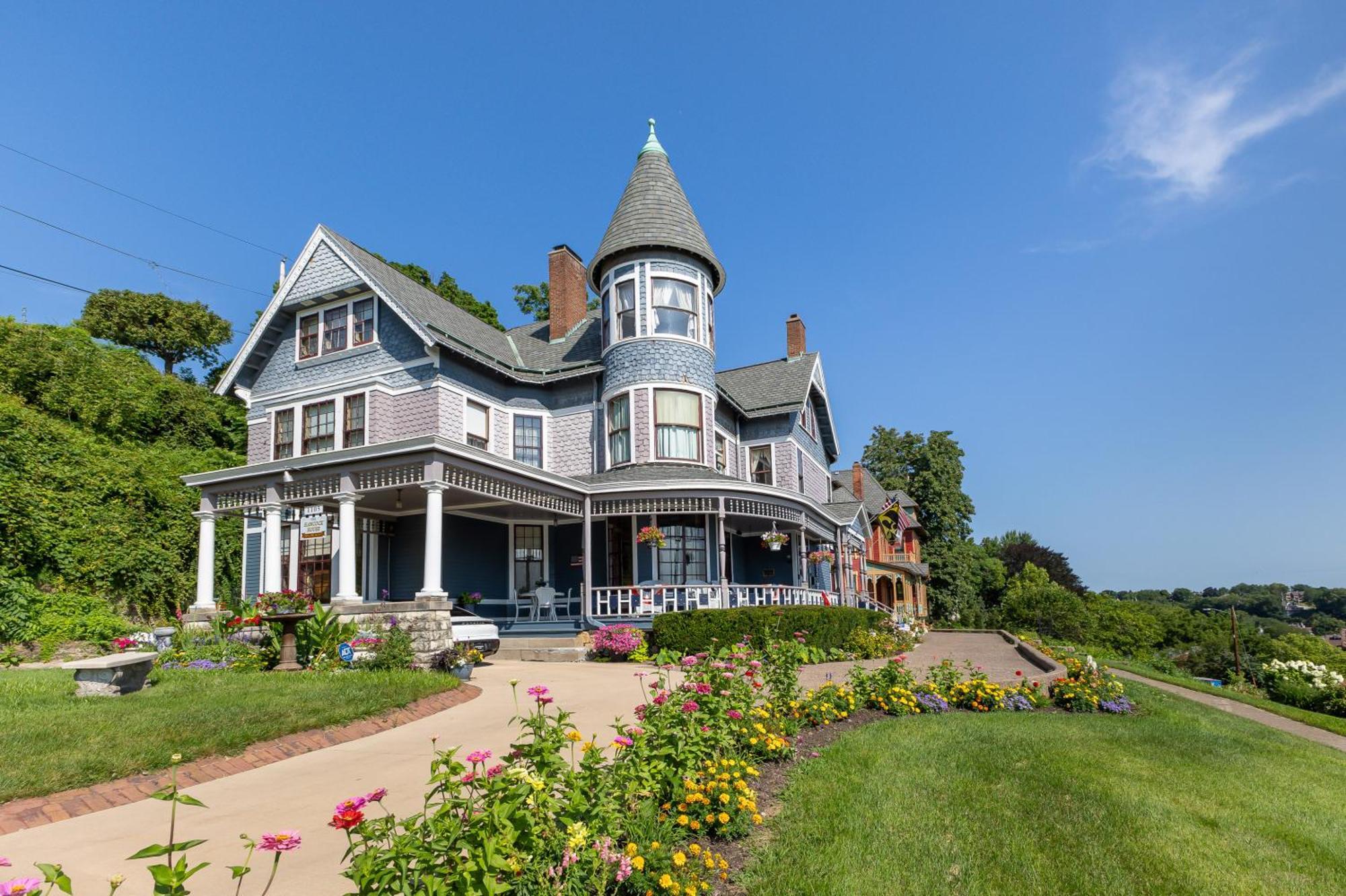The Hancock House Bed & Breakfast Inn Dubuque Exterior foto